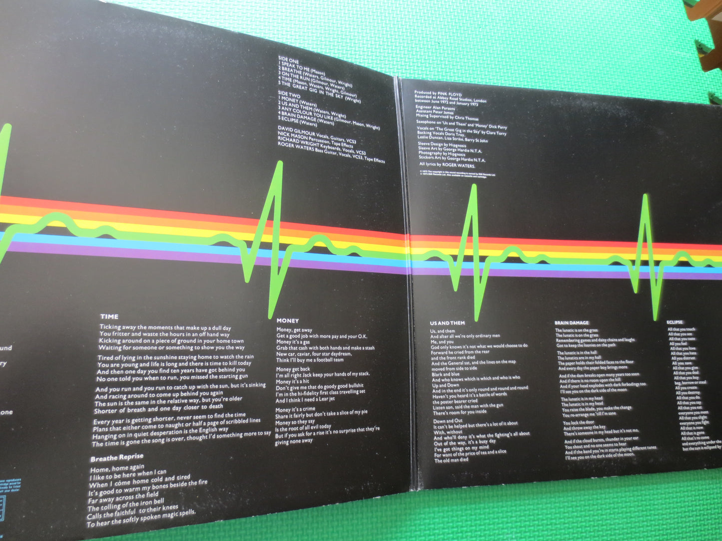 PINK FLOYD, DARK Side of the Moon, Pink Floyd Record, Pink Floyd Albums, Pink Floyd Lp, Vinyl Record, Pink Floyd Vinyl, Rock Lp, 1989 Record