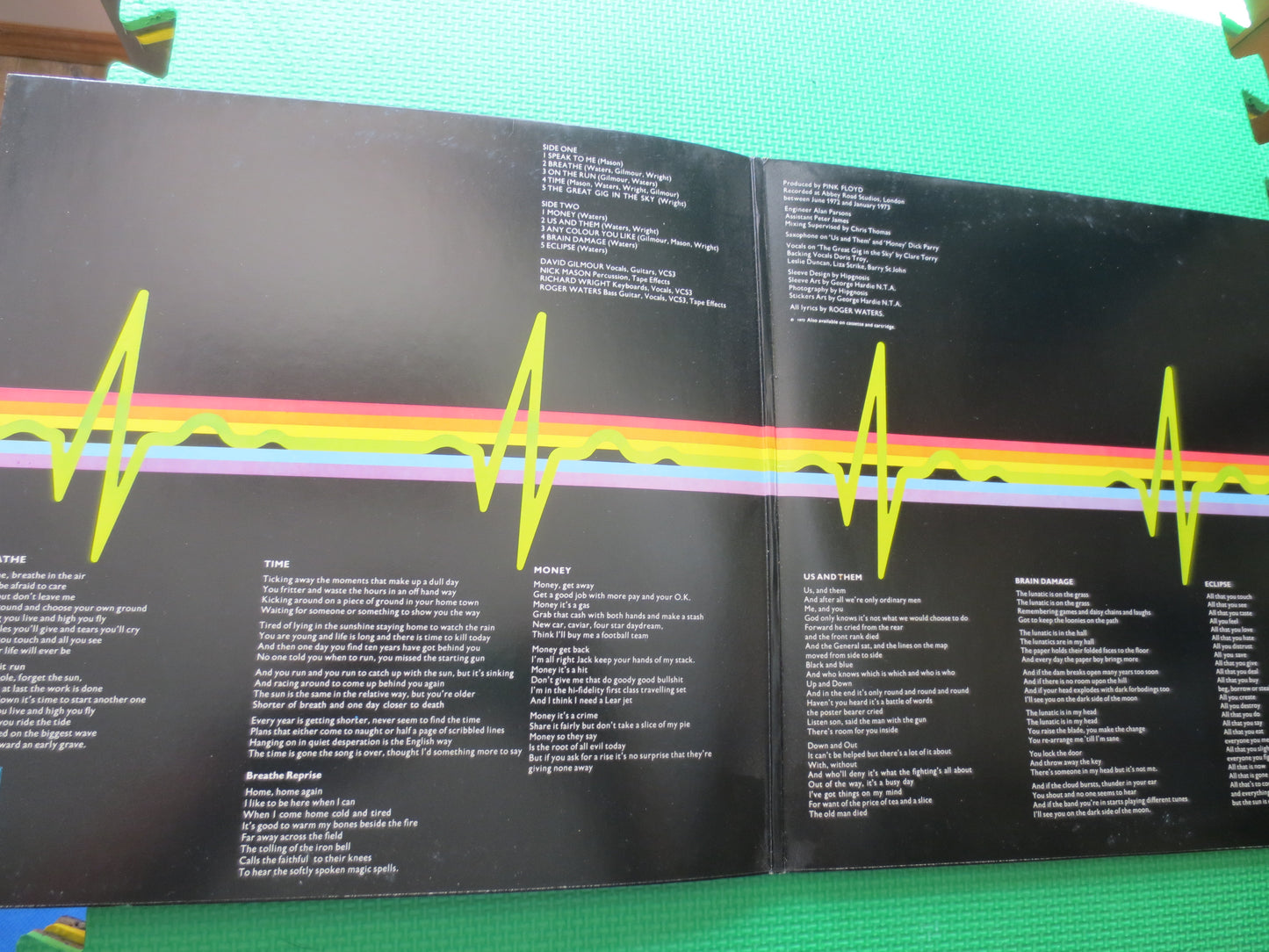 PINK FLOYD, FRENCH Copy, Dark Side of the Moon, Pink Floyd Record, Pink Floyd Albums, Pink Floyd Lp, Pink Floyd Songs, Rock Lp, 1973 Record