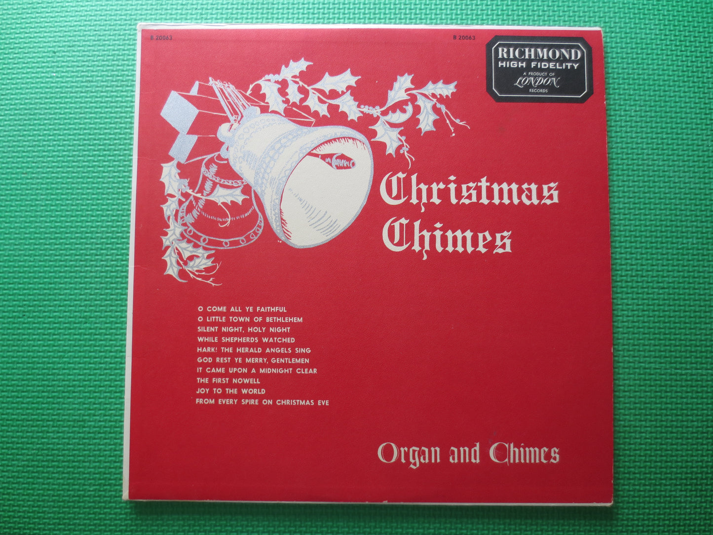 CHRISTMAS CHIMES, CHRISTMAS Record, Christmas Songs, Christmas Album, Christmas Vinyl, Christmas Lp, Vinyl Lp, 1960 Records