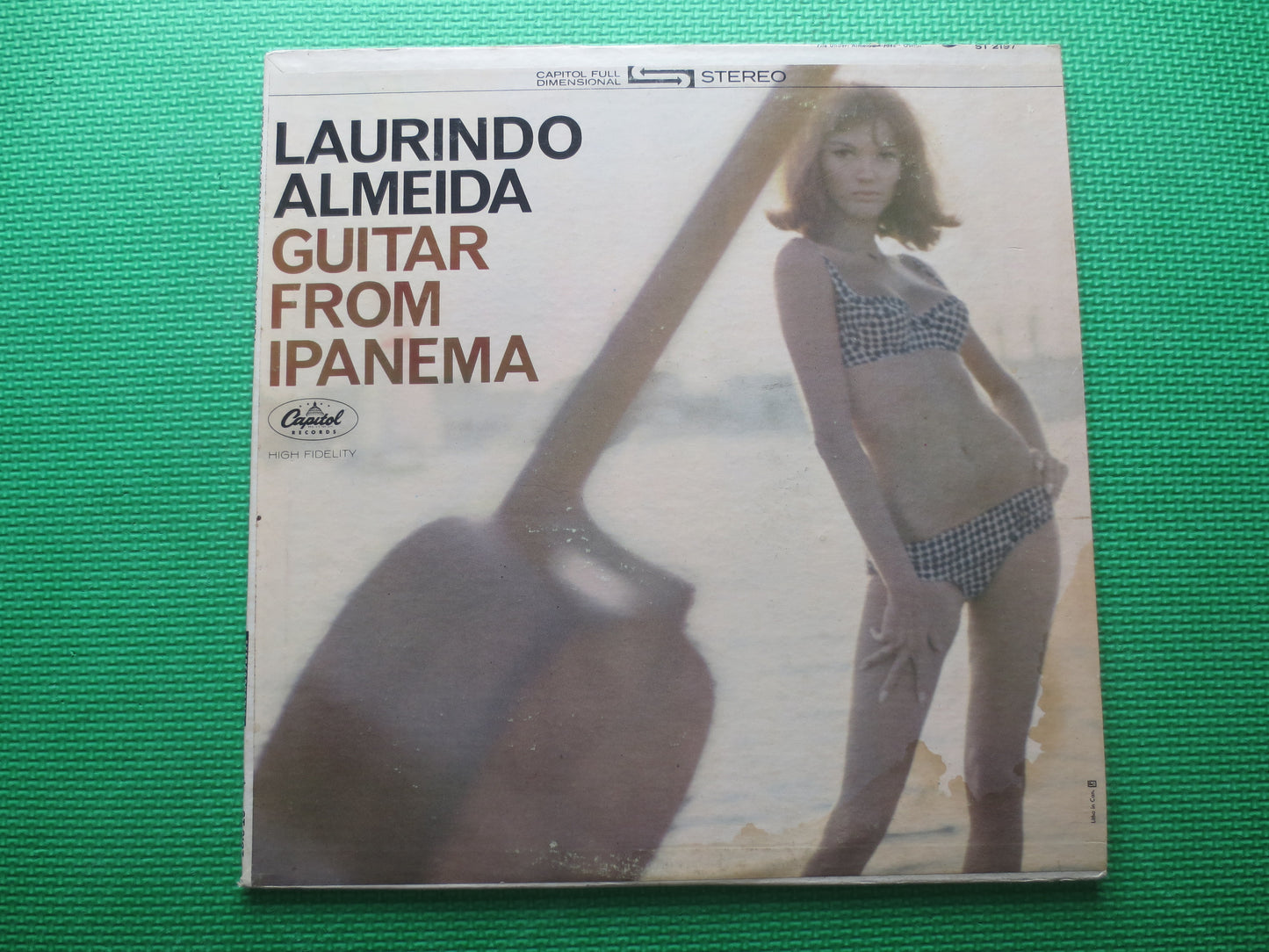 LAURINDO ALMEIDA, GUITAR from Ipanema, Laurindo Almeida Lp, Classical Guitar Lp, Classical Records, Records, 1964 Records