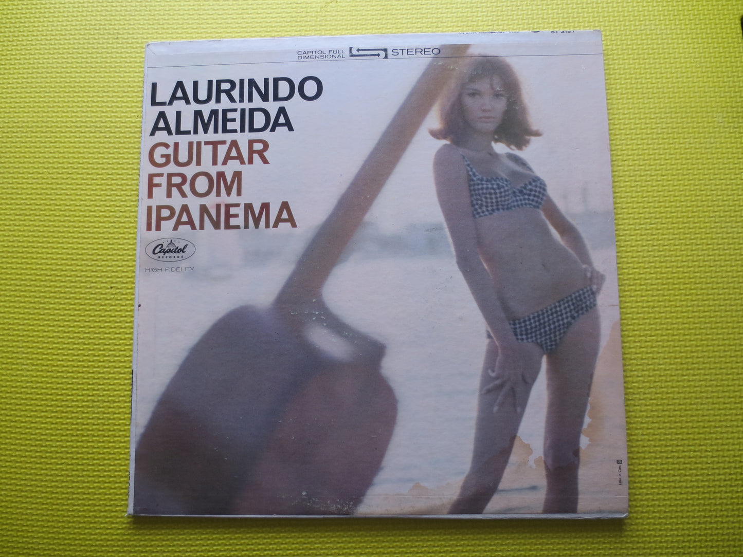 LAURINDO ALMEIDA, GUITAR from Ipanema, Laurindo Almeida Lp, Classical Guitar Lp, Classical Records, Records, 1964 Records