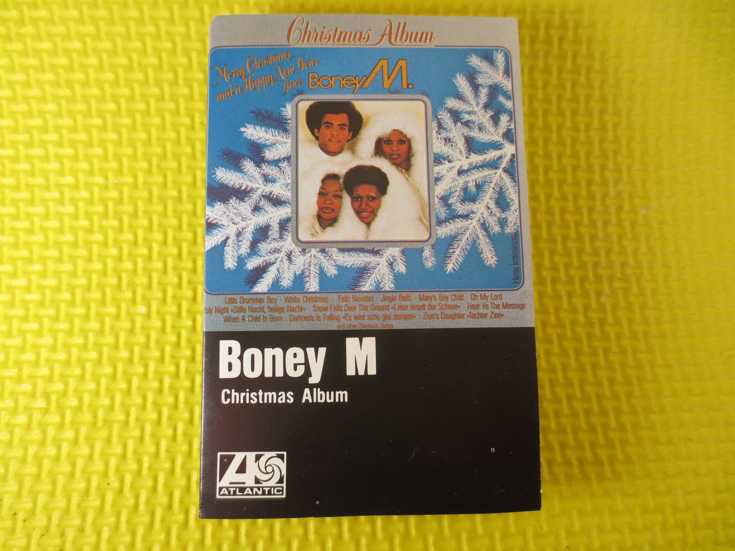 BONEY M, CHRISTMAS Album, Boney M Tape, Boney M Cassette, Boney M Christmas, Tape Cassette, Boney M Songs, 1981 Cassette