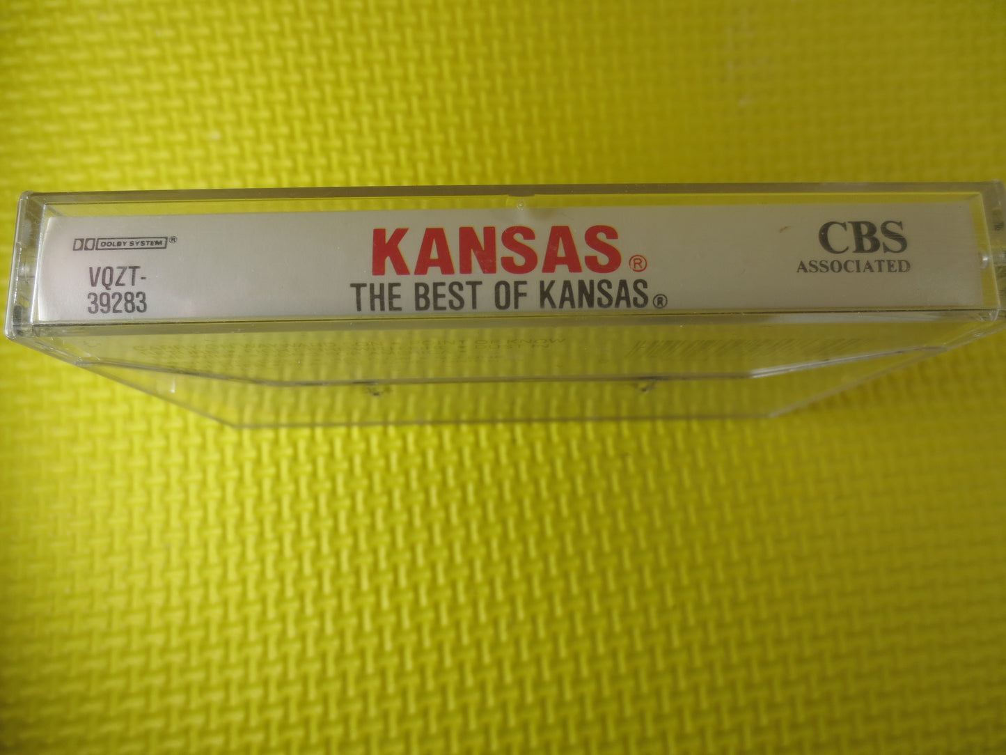 KANSAS, BEST of KANSAS, Kansas Tape, Kansas Cassette, Rock Cassette, Rock Tape, Rock Album, Tape Cassette, 1984 Cassette