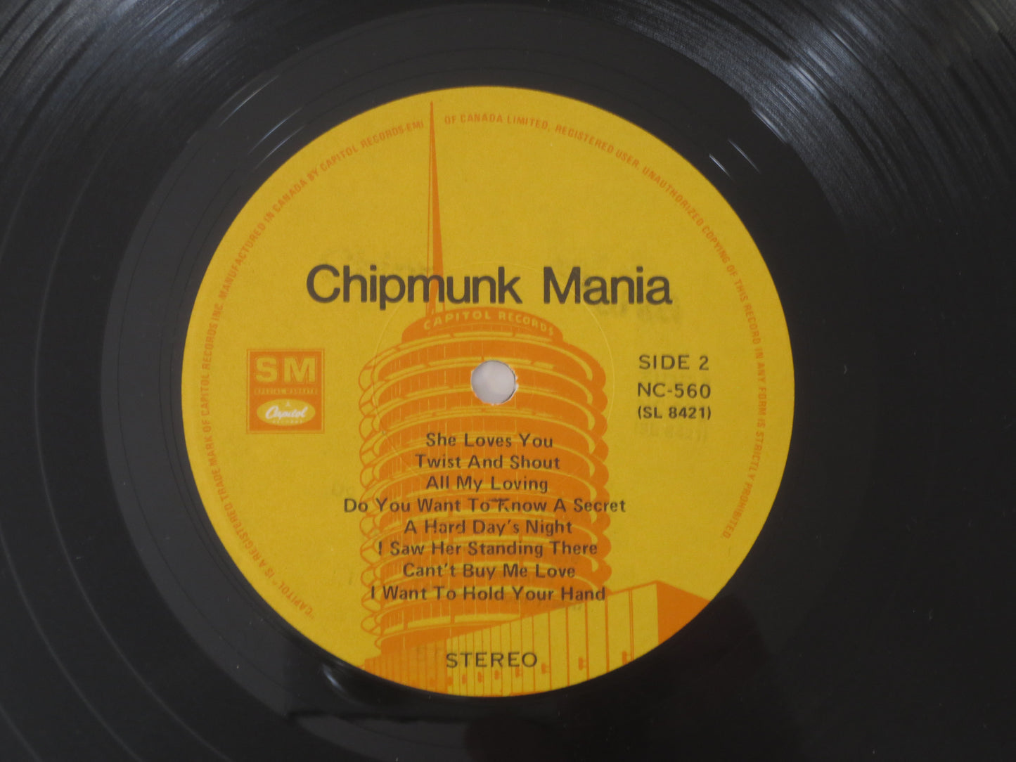 The CHIPMUNKS, CHIPMUNK MANIA, Kids Record, Kids Vinyl, Childrens Records, Childrens Album, Kids Album, Kid Lp, 1980 Record