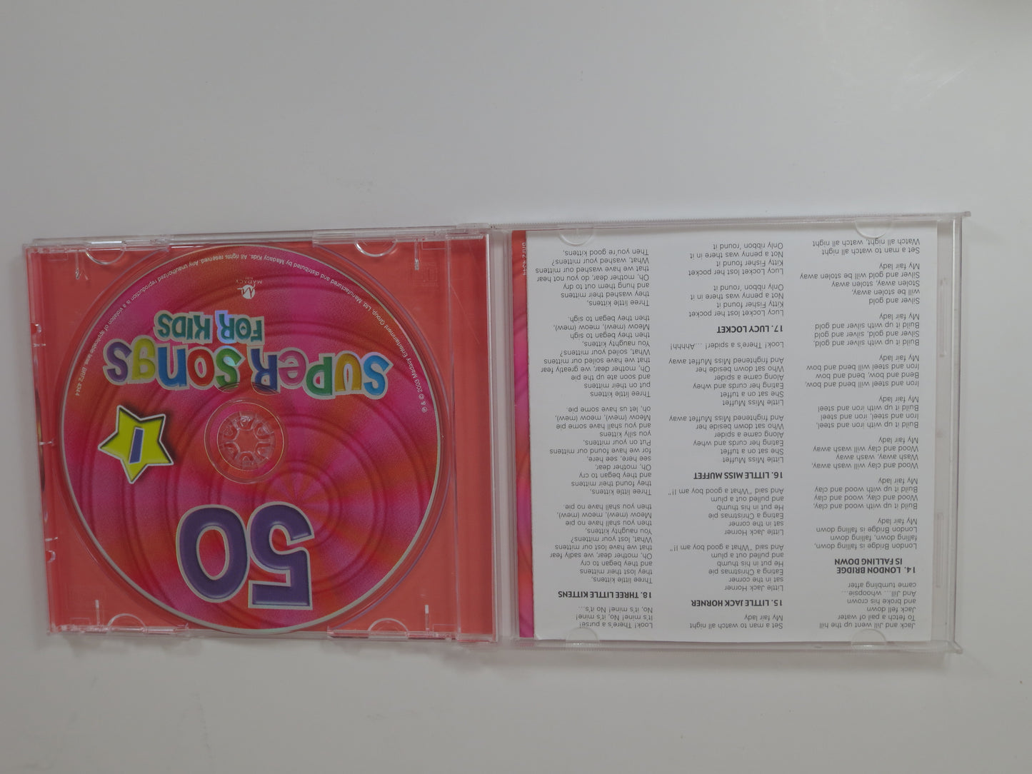 50 SUPER SONGS for KIDS, Childrens Cd, Kids Cd, Kids Music, Children's Music, Kids Songs, Children's Songs, Kids Song, Cd, 2003 Compact Disc