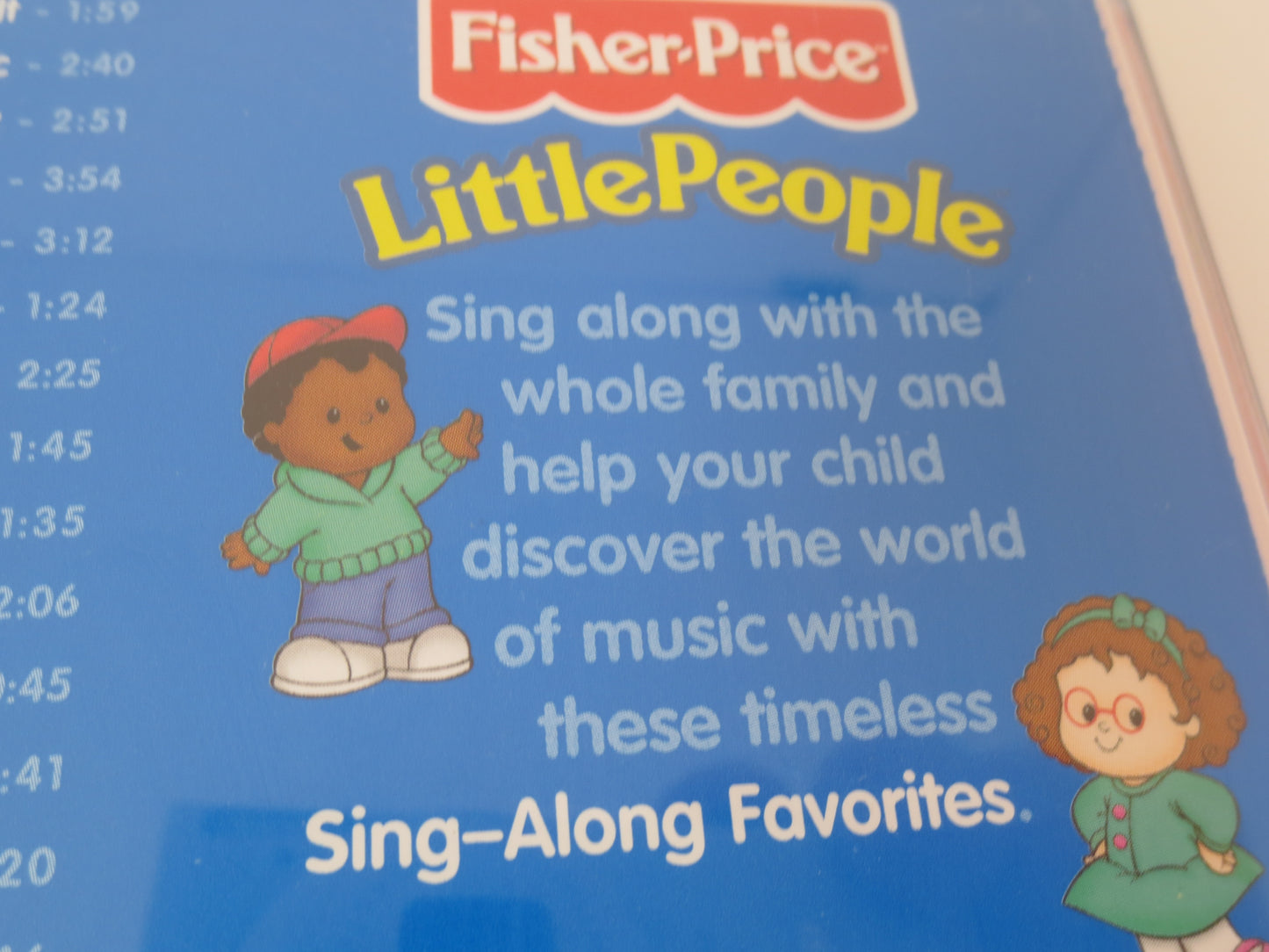 SING-ALONG FAVORITES, Little People Cd, Fisher-Price, Sing Along Cd, Childrens Cd, Cd, Kids Music, Vintage Cds, Kids Song, 2002 Compact Disc