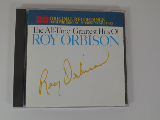 ROY ORBISON, All-Time GREATEST Hits, Pop Cd, Roy Orbison Cd, Roy Orbison Songs, Roy Orbison Album, Roy Orbison Lp, Cds, 1989 Compact Disc