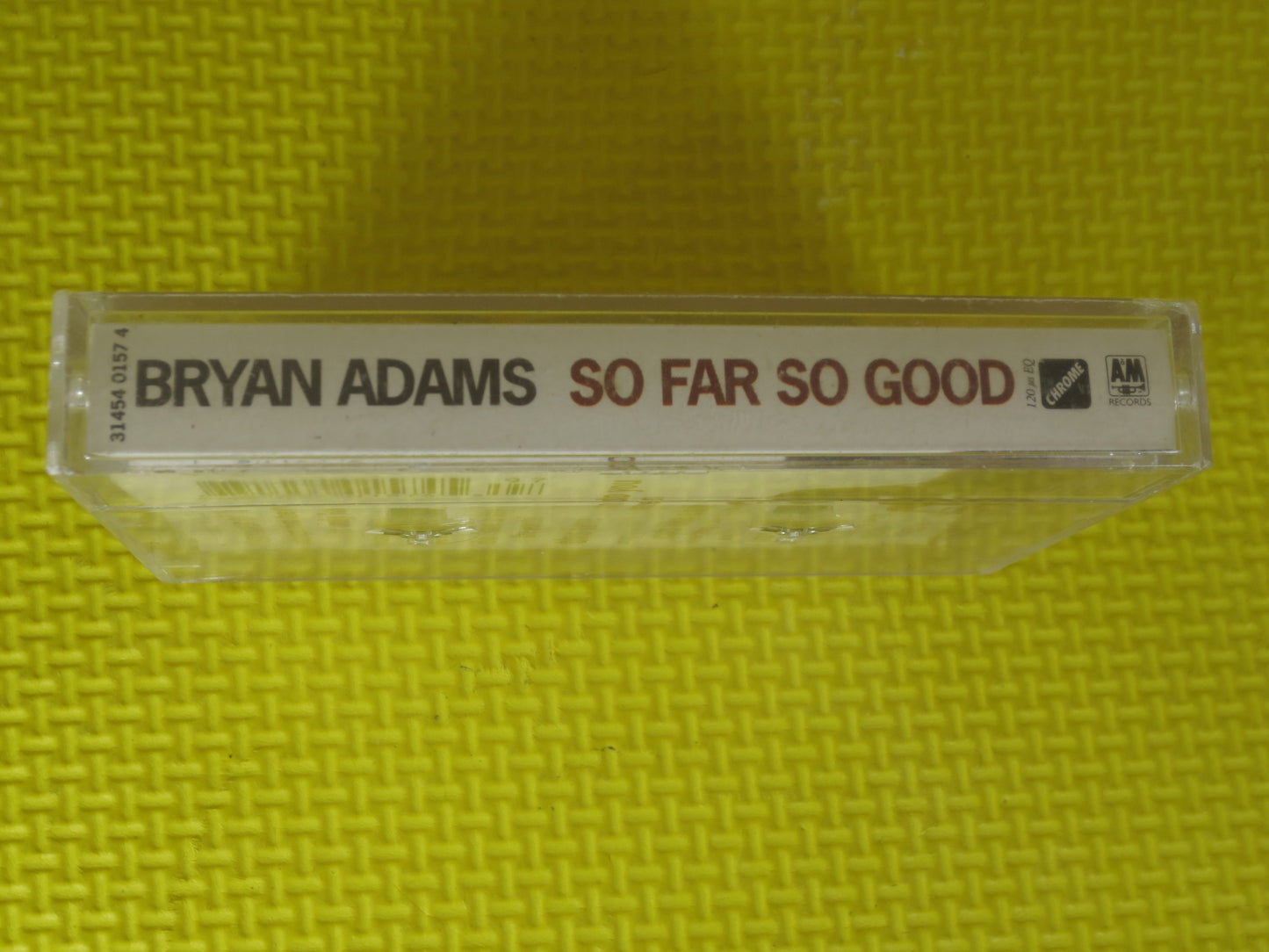 BRYAN ADAMS Tape, So Far So GOOD, Bryan Adams Album, Bryan Adams Music, Bryan Adams, Tape Cassette, Cassette, 1993 Cassette