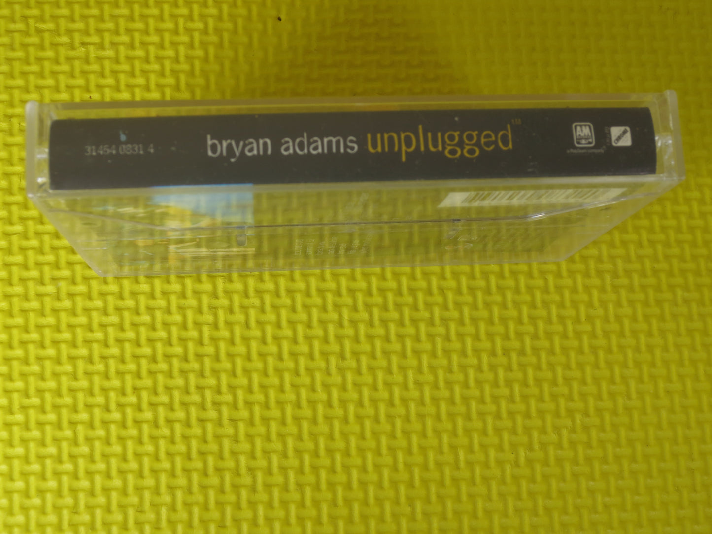 BRYAN ADAMS Tape, UNPLUGGED, Bryan Adams Album, Bryan Adams Music, Bryan Adams, Tape Cassette, Cassette, Tape, 1997 Cassette