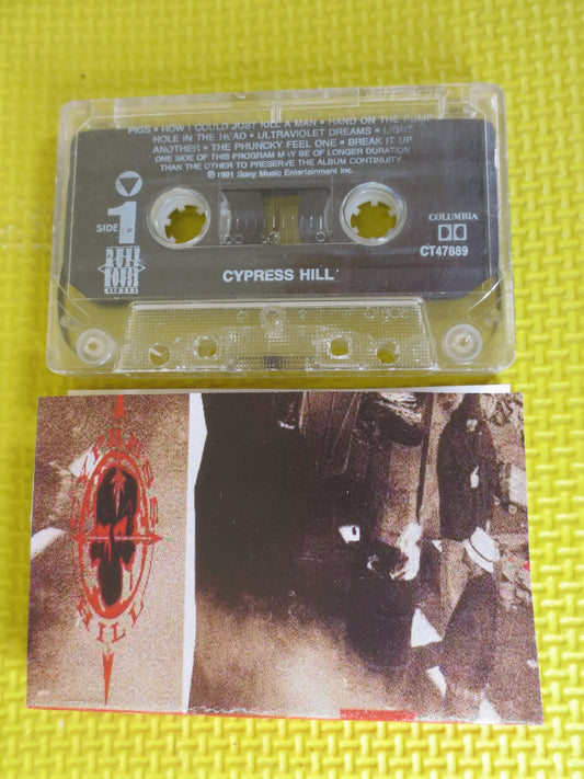 CYPRESS HILL, GANGSTA Tape, Cypress Hill Cassette, Cypress Hill Tape, Rap Album, Rap Music, Hip Hop Cassette, 1991 Cassette