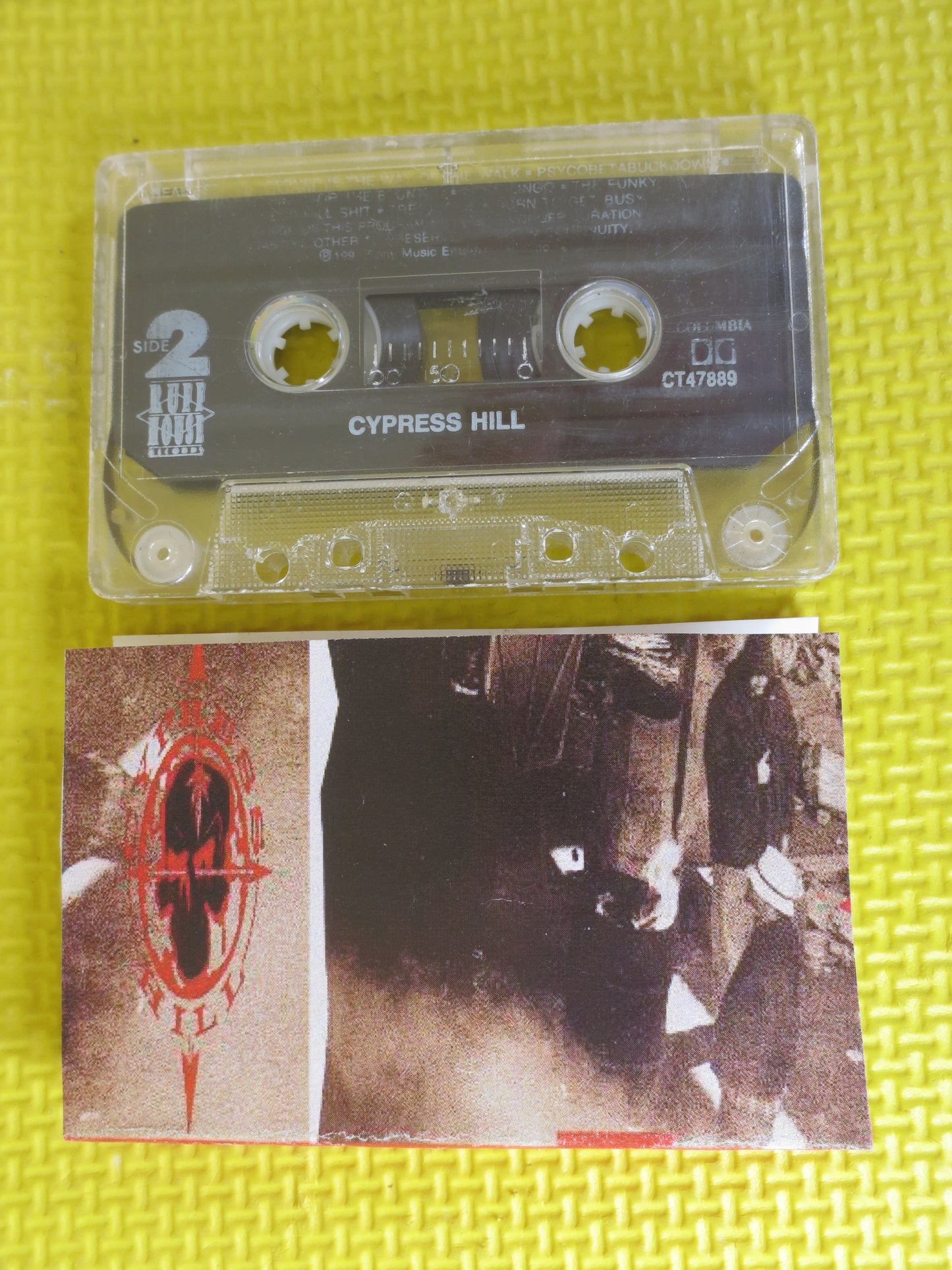 CYPRESS HILL, GANGSTA Tape, Cypress Hill Cassette, Cypress Hill Tape, Rap Album, Rap Music, Hip Hop Cassette, 1991 Cassette