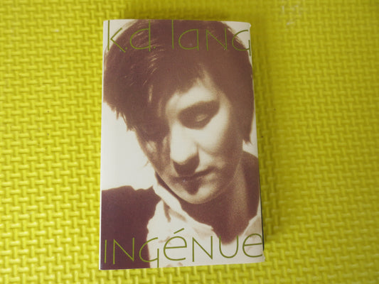 k d LANG, k d LANG Tape, k d LANG Cassette, k d Lang Album, k d Lang Music, Tape Cassette, Vintage Cassette, 1985 Cassette