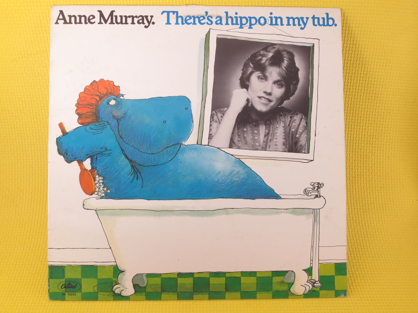 ANNE MURRAY, There's a Hippo in My Tub, Childrens Record, Kids Record, Kids Vinyl, Kids Album, Children's Album, Kids Songs, 1977 Records