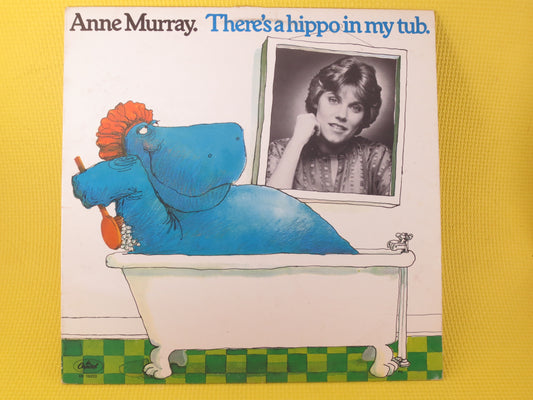 ANNE MURRAY, There's a Hippo in My Tub, Childrens Record, Kids Record, Kids Vinyl, Kids Album, Children's Album, Kids Songs, 1977 Records