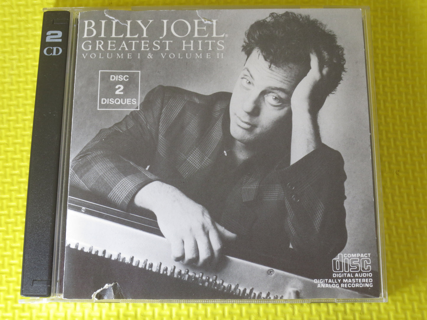 BILLY JOEL, GREATEST Hits, Billy Joel Cd, Billy Joel Lp, Music Cd, Rock Music Cd, Pop Cd, Rock, Pop Music, 1985 Compact Disc