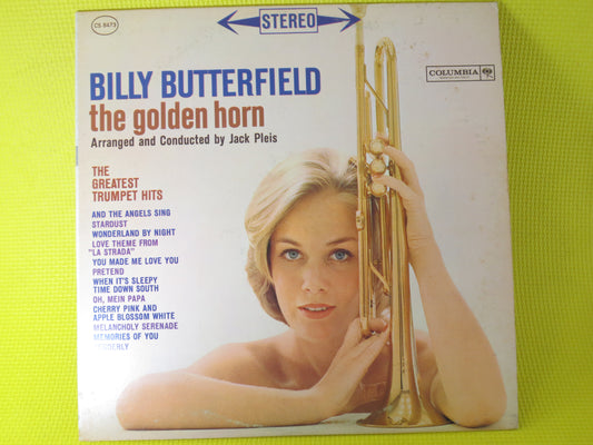 BILLY BUTTERFIELD, The GOLDEN Horn, Billy Butterfield Lp, Jazz Records, Jazz Vinyl, Vintage Vinyl, Jazz Lp, 1961 Records