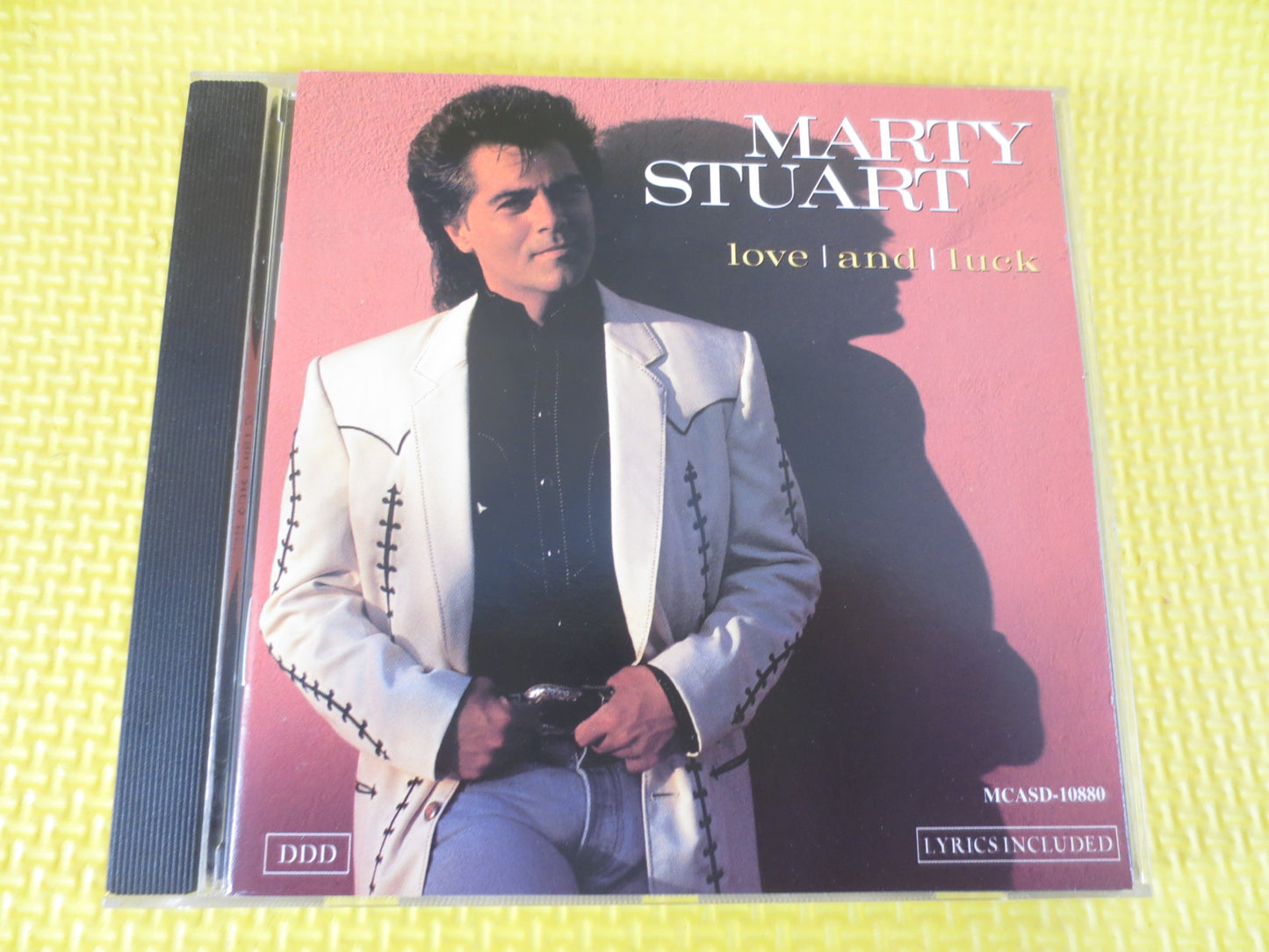 MARTY STUART, LOVE and Luck, Marty Stuart Cd, Marty Stuart Album, Marty Stuart Songs, Country Music Cd, Cd's, 1994 Compact Disc