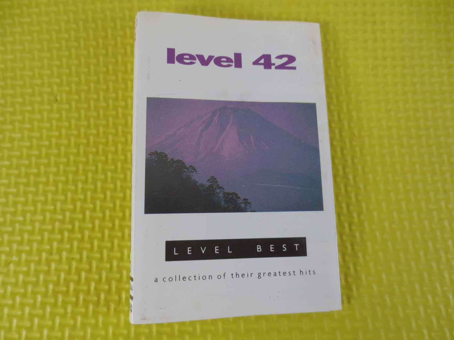 LEVEL 42, Level BEST, LEVEL 42 Cassette, Level 42 Tape, Level 42 Songs, Level 42 Greatest Hits, Rock Tapes, 1989 Cassette