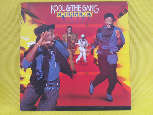 KOOL and the GANG, EMERGENCY, Disco Album, Funk Albums, Disco Record, Disco Lp, Soul Record, Funk Record, Lps, Vintage Records, 1984 Records