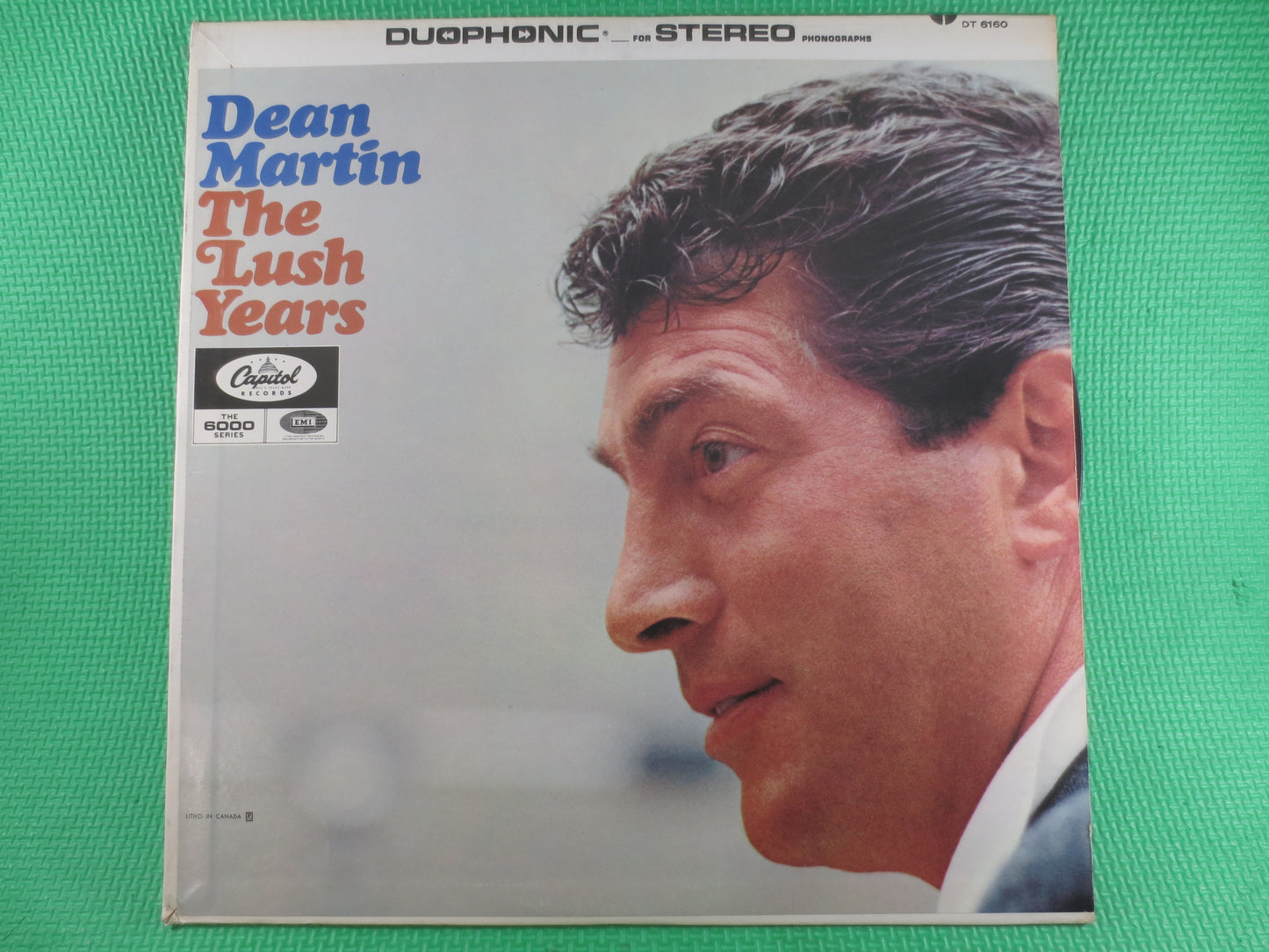 DEAN MARTIN, The LUSH Years, Jazz Records, Dean Martin Record, Dean Martin Album, Dean Martin lp, Vinyl Record, 1965 Record