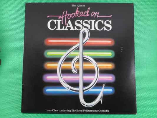 HOOKED ON CLASSICS, Pop Album, Classical Pop, Vintage Vinyl, Vintage Album, Classical Album, Classical Vinyl, 1981 Records