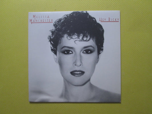 MELISSA MANCHESTER, HEY Ricky, Pop Record, Vintage Vinyl, Record Vinyl, Record, Vinyl Record, Pop Vinyl, Vinyl, 1982 Records