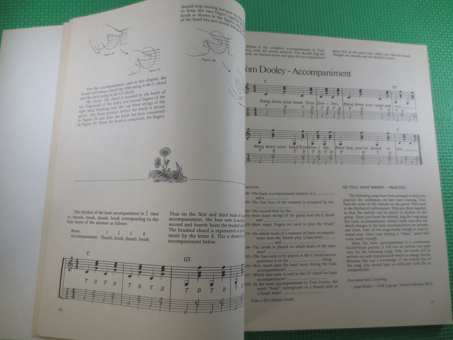 Vintage Book, TEACH YOURSELF GUITAR, Sheet Music, Music Books, Guitar Sheet Music, Piano Sheet Music, Rock Music, Vintage Music Book, Books