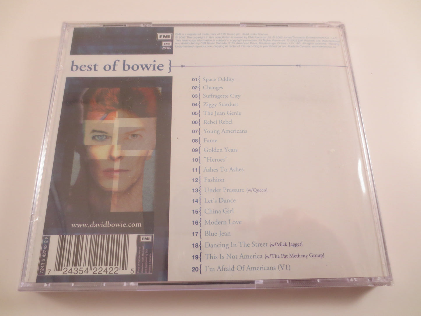 DAVID BOWIE, Still SEALED, Greatest Hits, David Bowie Cd, David Bowie Lp, David Bowie Album, David Bowie Hits, Rock Music Cd, Compact Disc