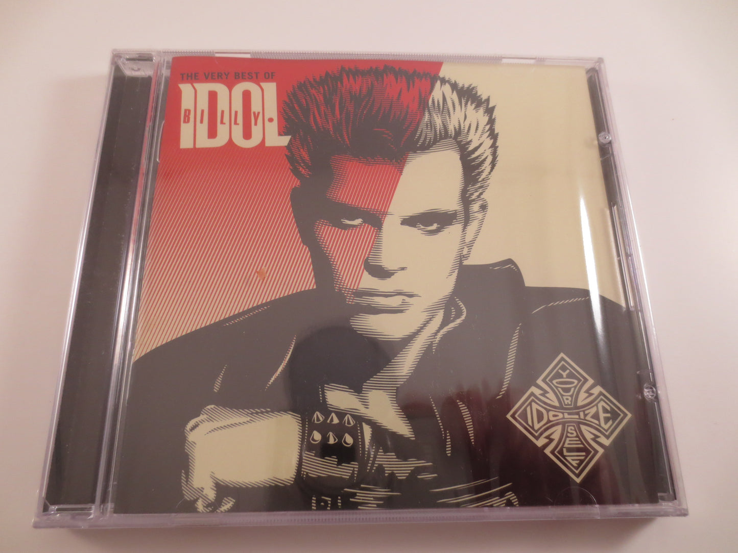 BILLY IDOL, Still SEALED, Greatest Hits, Billy Idol Cd, Billy Idol Lp, Billy Idol Album, Billy Idol Hits, Rock Music Cd, Rock Compact Disc