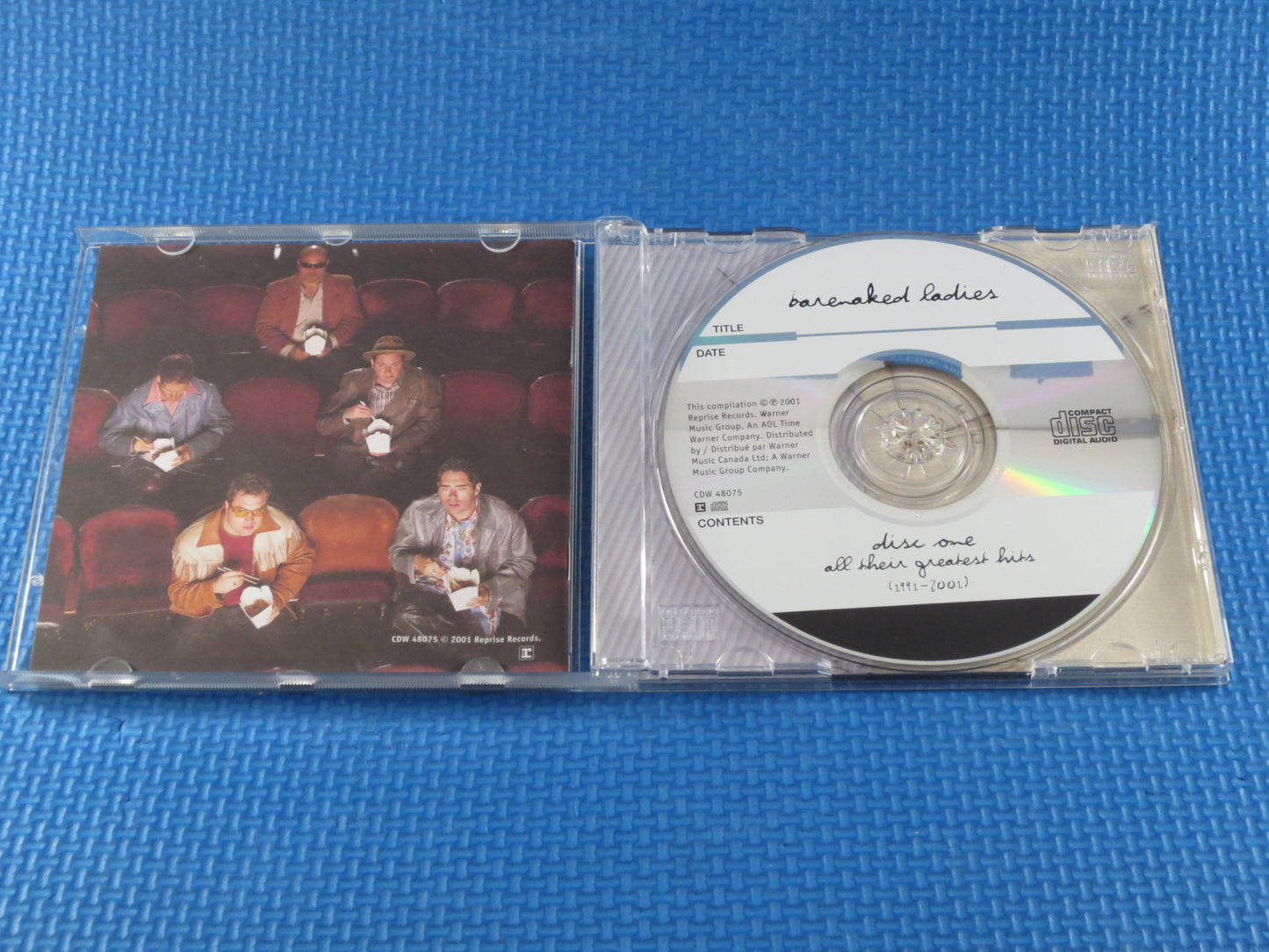 BARENAKED LADIES, GREATEST Hits, Barenaked Ladies Cd, Barenaked Ladies Lp, Rock Cd, Classic Rock Cd, Cd's, Vintage Cd's, 2001 Compact Discs