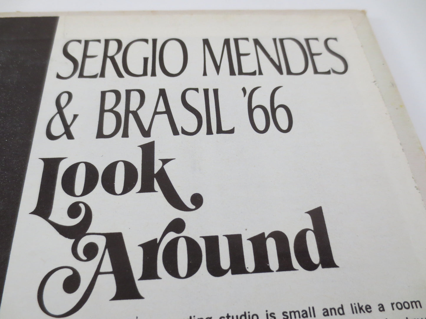 SERGIO MENDES, BRASIL '66, Look Around, Brasil '66 Record, Brasil '66 Album, Sergio Mendes Album, Sergio Mendes Vinyl,  Pop Lp, 1968 Records