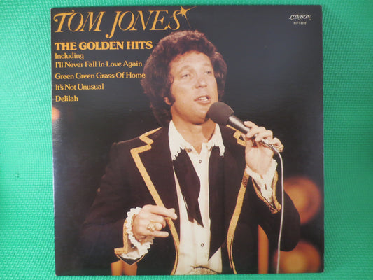 TOM JONES, The GOLDEN Hits, Tom Jones Records, Tom Jones Albums, Tom Jones Lps, Records, Vinyl Records, Lps, Vintage Records, 1969 Records