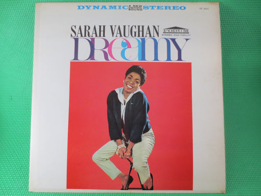 SARAH VAUGHAN, DREAMY, Sarah Vaughan Record, Sarah Vaughan Vinyl, Sarah Vaughan Lp, Jazz Record, Vinyl, Vintage Records, 1960 Records