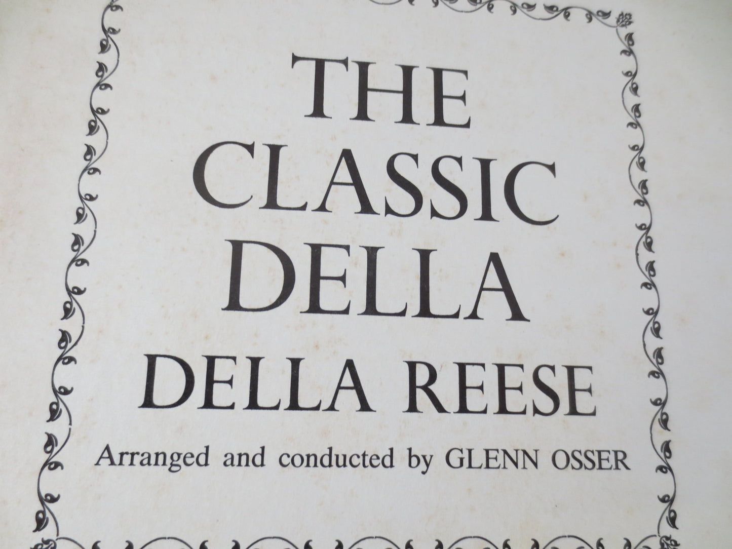 DELLA REESE, The CLASSIC Della, Della Reese Lp, Della Reese Song, Della Reese Records, Della Reese Album, Della Reese Music, Lp, 1962 Record