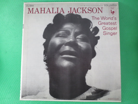 MAHALIA JACKSON, World's GREATEST Gospel Singer, Mahalia Jackson Lp, Mahalia Jackson Song, Gospel Records, Gospel Album, Lp, 1955 Records