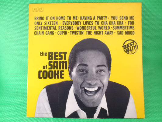 SAM COOKE, BEST Of Sam Cooke, Sam Cooke Record, Sam Cooke Album, Sam Cooke Lp, Soul Record, Soul Album, Pop Lp, Vintage Record, 1981 Records