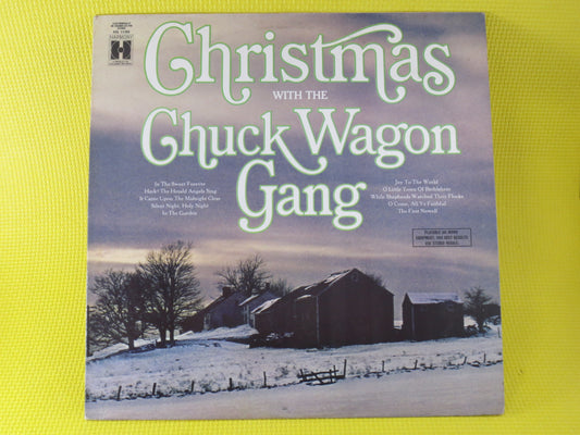 CHRISTMAS ALBUM, CHRISTMAS Country, The Chuck Wagon Gang, Christmas Record, Christmas Vinyl, Christmas Lp, Christmas Songs, Lps, 1963 Record