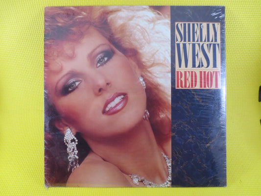 SHELLY WEST, Factory SEALED, Red Hot, Shelly West Record, Shelly West Album, Shelly West Vinyl, Shelly West Lp, Vintage Record, 1982 Records