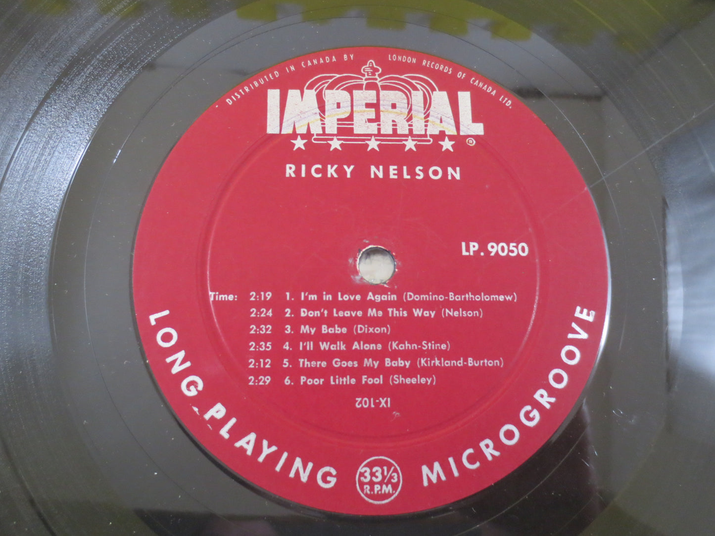 RICKY NELSON, Ricky NELSON Record, Ricky Nelson Album, Ricky Nelson Lp, Ricky Nelson Hits, Ricky Nelson Songs, 50s Music Album, 1958 Records