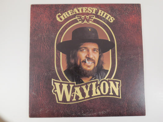 WAYLON JENNINGS, Greatest Hits, Vintage Vinyl, Waylon Jennings Lp, Country Records, Country Album, The Outlaws, Vintage Records, 1979 Record