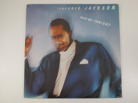 FREDDIE JACKSON, ROCK Me Tonight, Freddie Jackson lps, Freddie Jackson Album, Freddie Jackson Hits, Disco Lps, Vintage Records, 1985 Records