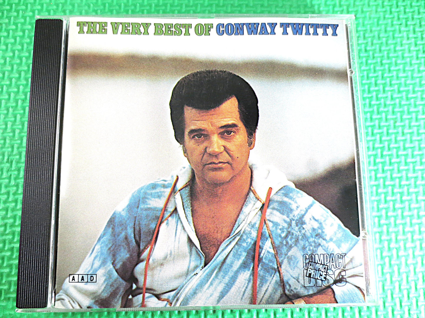 CONWAY TWITTY, GREATEST Hits, Conway Twitty Cd, Conway Twitty Hits, Conway Twitty Songs, Conway Twitty Album, Vintage Cd, 1985 Compact Disc