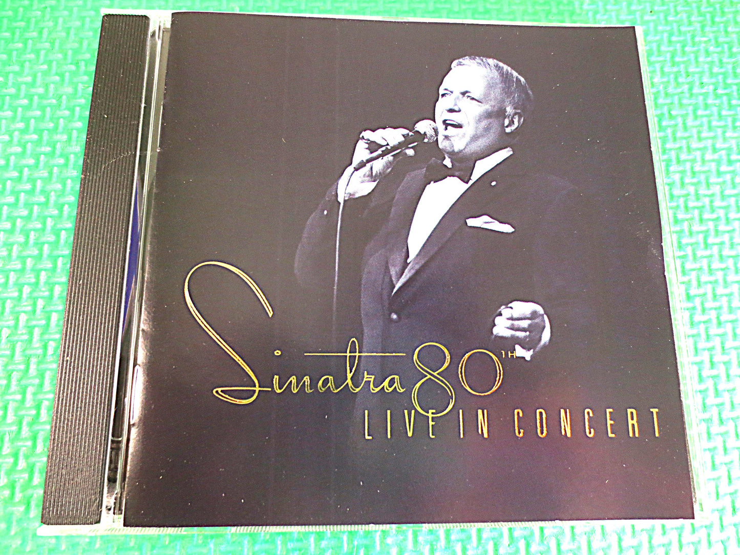 FRANK SINATRA, LIVE in Concert, Frank Sinatra Cd, Greatest Hits Cd, Jazz Cd, Jazz Lp, Vintage Compact Disc, Vintage Cd, Jazz Compact Discs