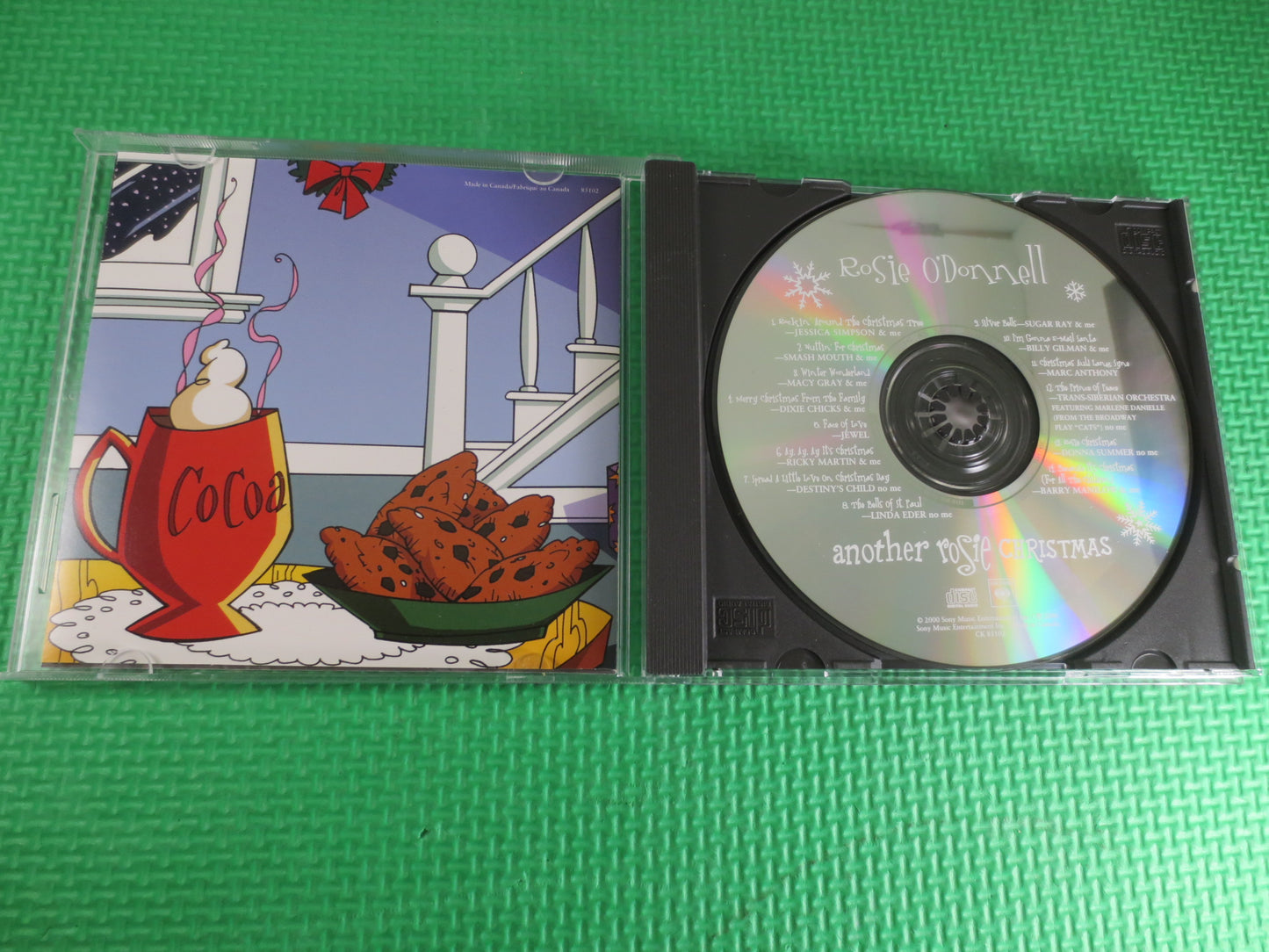 ROSIE O'DONNELL, CHRISTMAS Cd, Rosie O'Donnell Cd, Christmas Music Cd, Christmas Songs Cd, Pop Music Cd, Cd's, Vintage Cd, 2000 Compact Disc