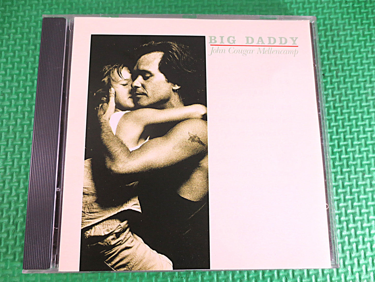 JOHN MELLENCAMP, BIG Daddy, John Mellencamp Cd, John Cougar Cd, John Cougar Album, John Cougar Songs, Rock Cd, Vintage Cd, 1989 Compact Disc