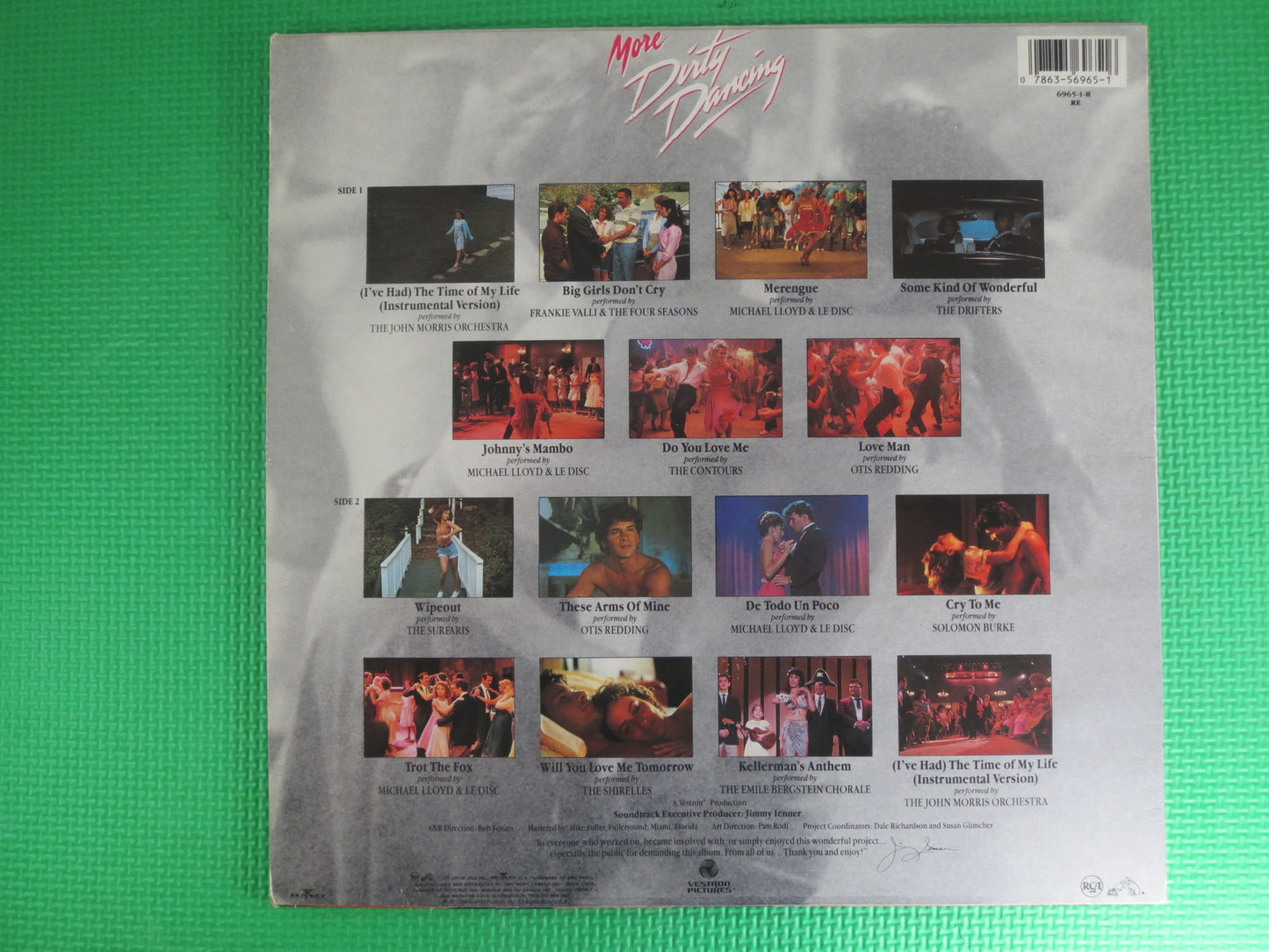 DIRTY DANCING, MORE Dirty Dancing, Movie Soundtrack, Dirty Dancing Record, Dirty Dancing Album, Disco Dancing, 1988 Records