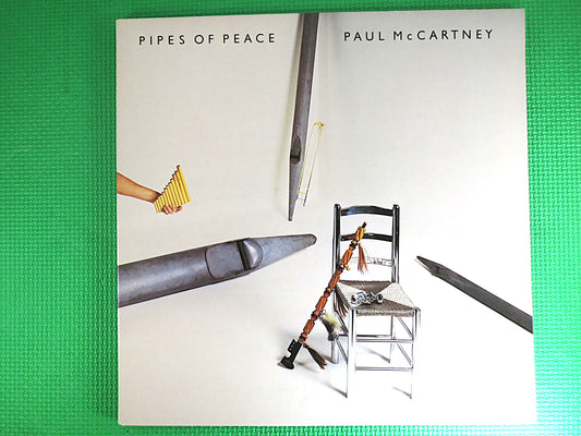 Vintage Record, PAUL McCARTNEY, Pipes of PEACE, Paul McCartney Album, Paul McCartney Lp, Beatles Record, Beatles Album, Beatles, 1983 Record