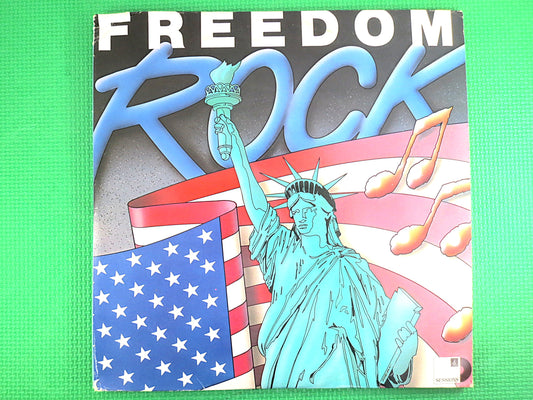 FREEDOM ROCK, 5 RECORDS, Deep Purple Album, Zager and Evans Lp, Vintage Records, Canned Heat Lp, America Records, Guess Who Lp, 1987 Records