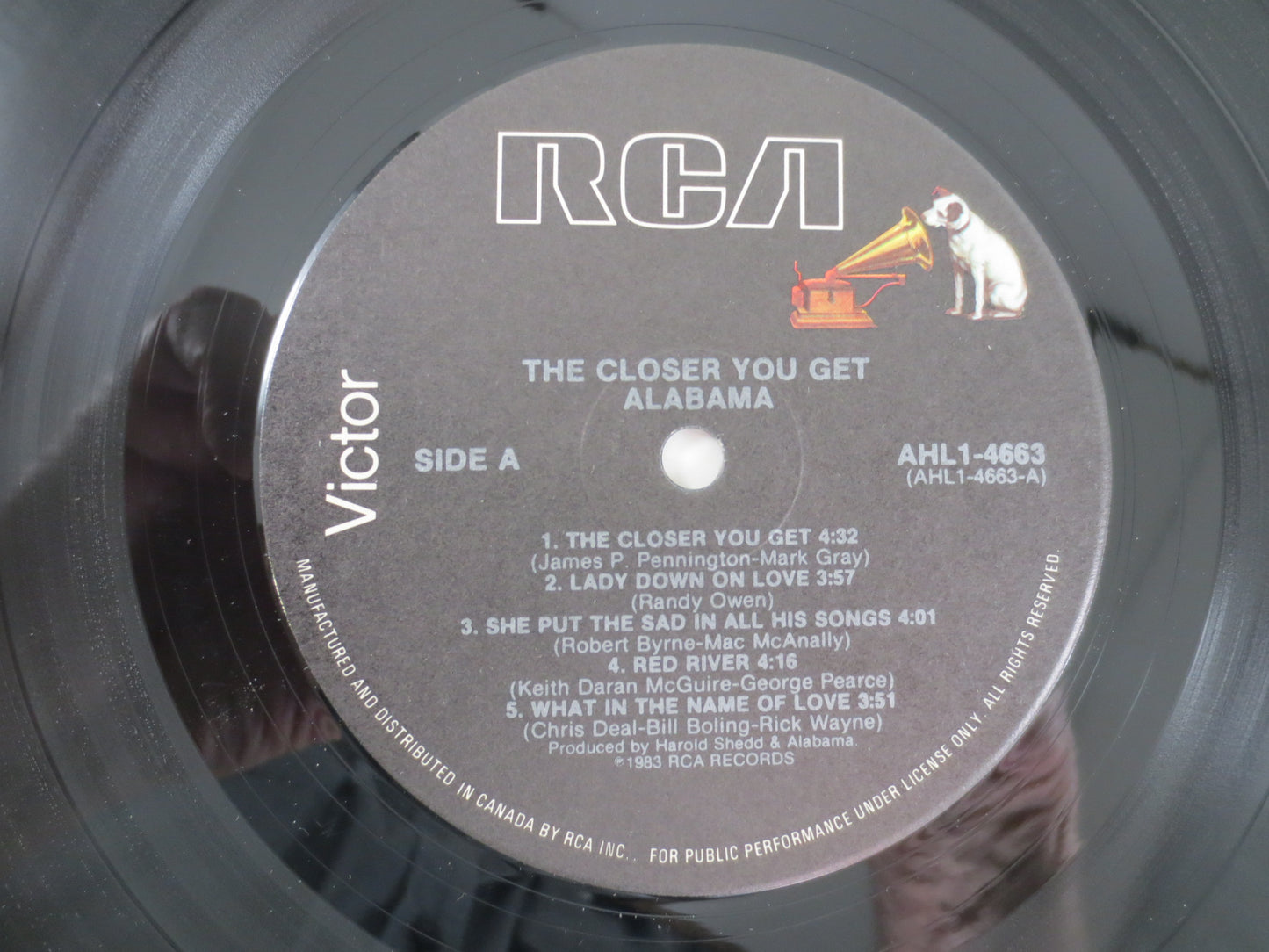 ALABAMA, The Closer YOU Get, ALABAMA Record, Alabama Album, Alabama Lp, Alabama Vinyl, Country Records, Alabama Songs, Country, 1983 Records