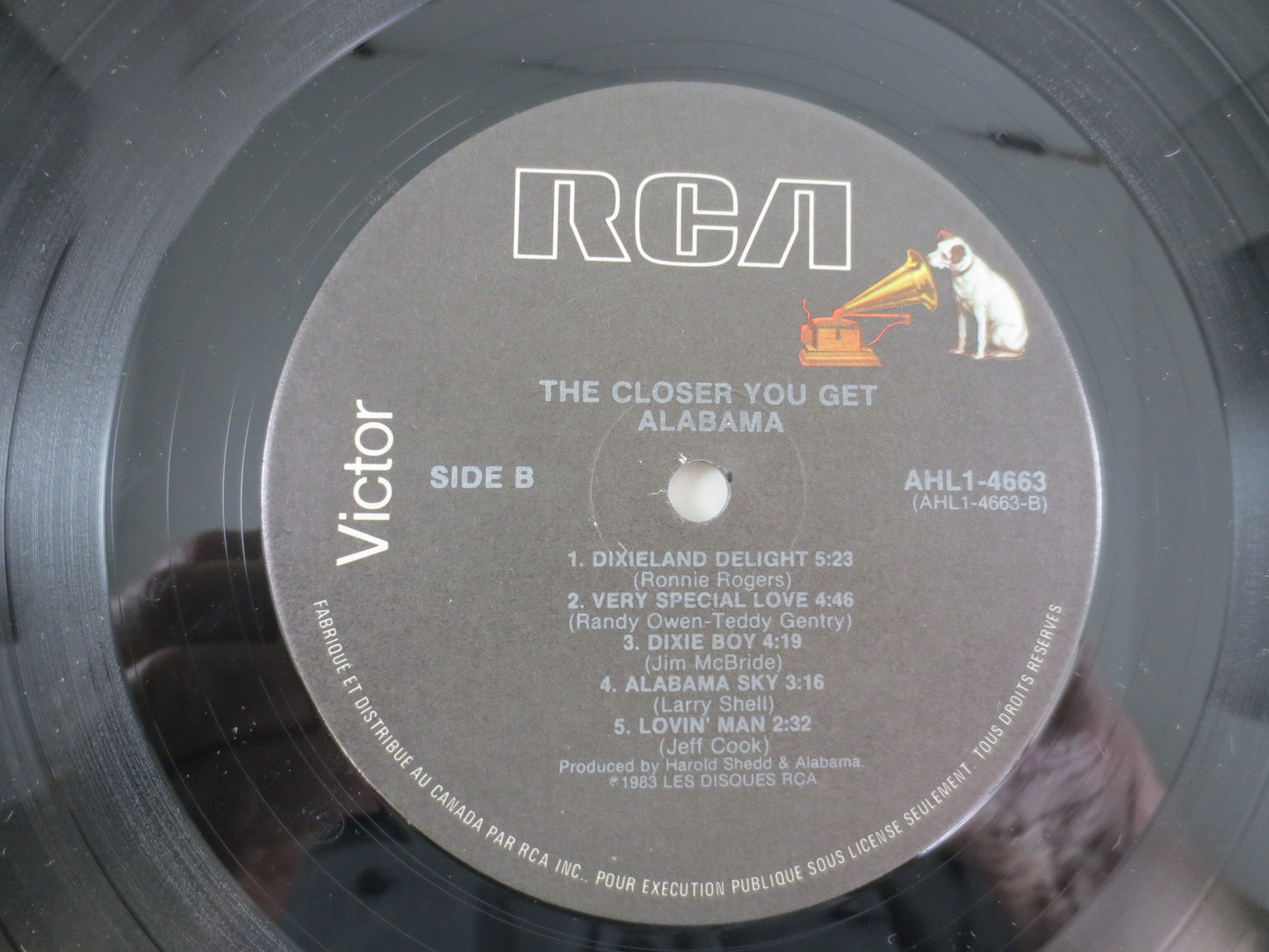 ALABAMA, The Closer YOU Get, ALABAMA Record, Alabama Album, Alabama Lp, Alabama Vinyl, Country Records, Alabama Songs, Country, 1983 Records